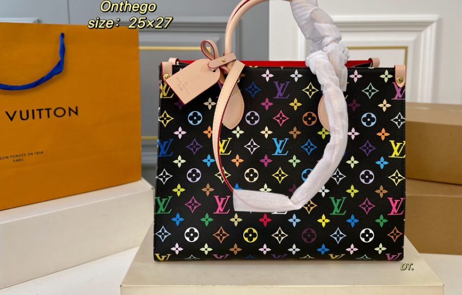 Louis Vuitton Onthego Jungle Tote Structured Sophistication, Playful Edge