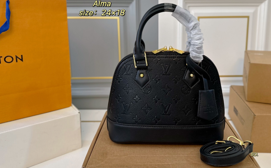 Louis Vuitton Embossed Alma Shell Bag, A Timeless Icon, Quietly Exceptional