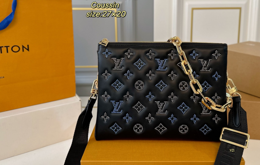 Lv Coussin Water Diamond Pillow Bag: A Fusion Of Luxury And Playfulness