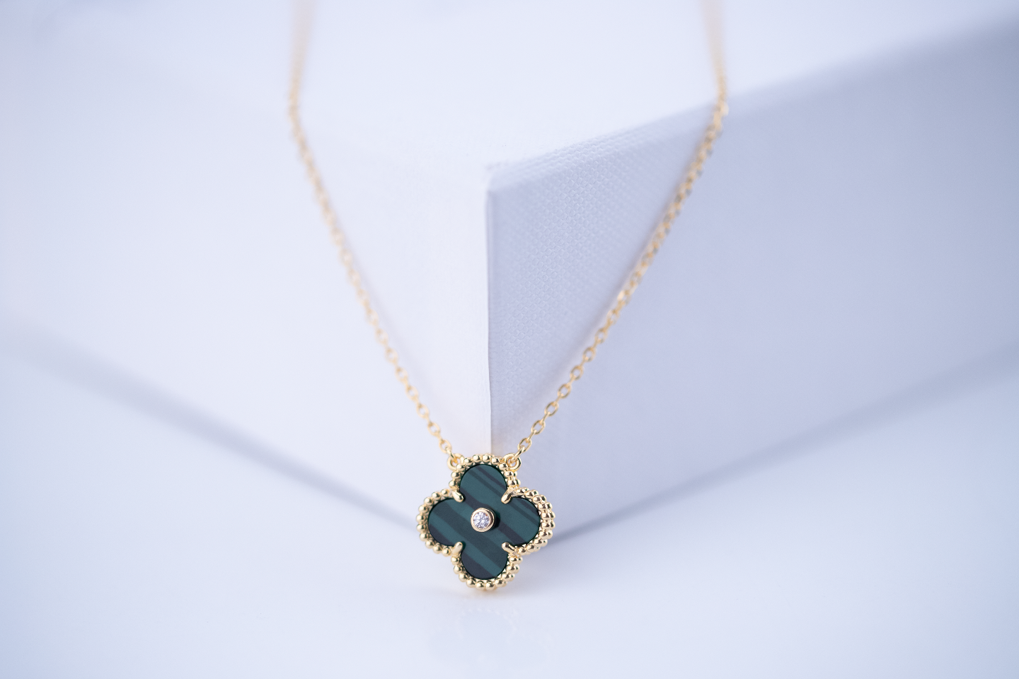 Van Cleef & Arpels Alhambra-inspired Diamond Clover Necklace, Timeless Elegance, Crafted To Perfection