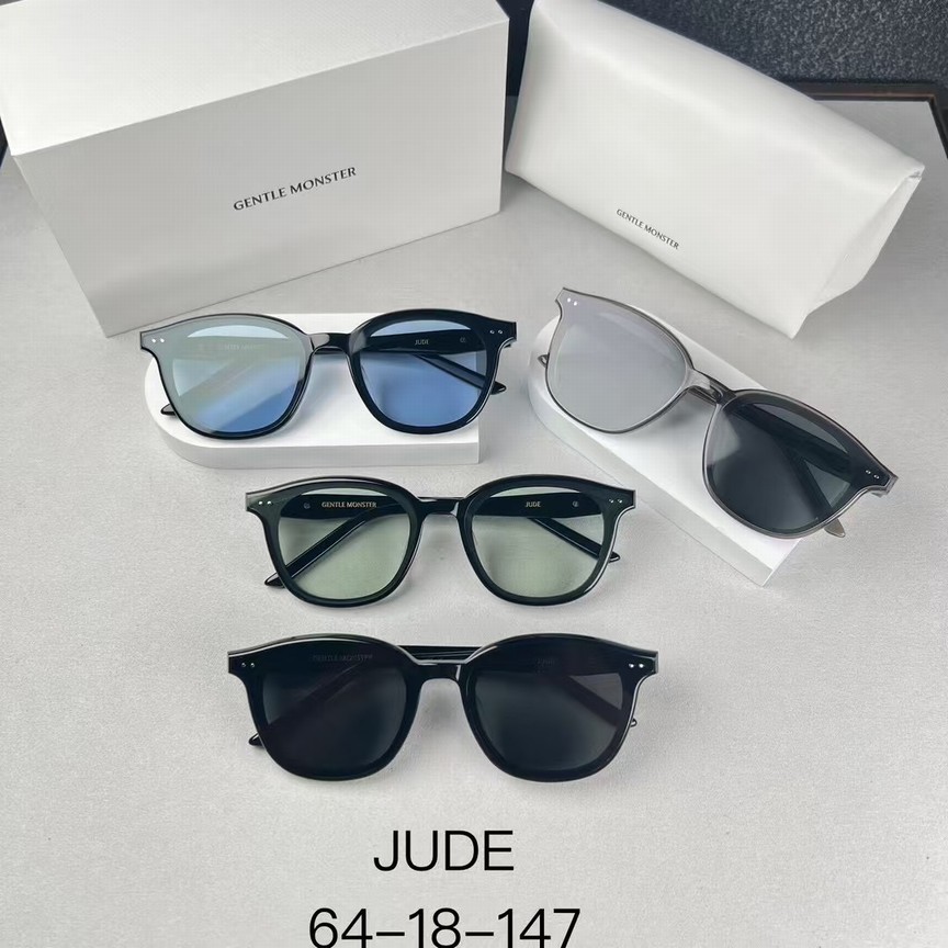 Gentle Monster Jude Unisex Sunglasses | Oversized 64-18-147 Frame | Avant-garde Face-sculpting Design