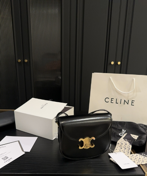 Celine Triomphe Saddle Bag, The Icon Reborn