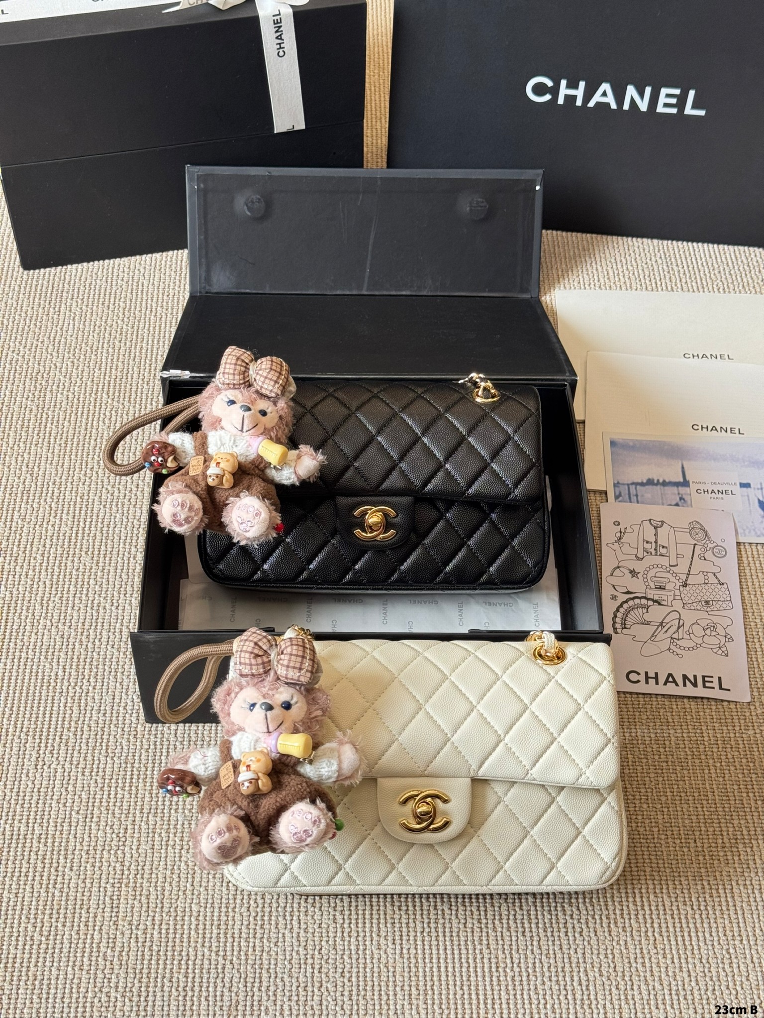 Chanel Cf Classic goddess Bag - 23cm Legend Reborn!  Crafted In Supple Full-grain Leather With Matching Signature Charm – The Ultimate Heirloom Edition.