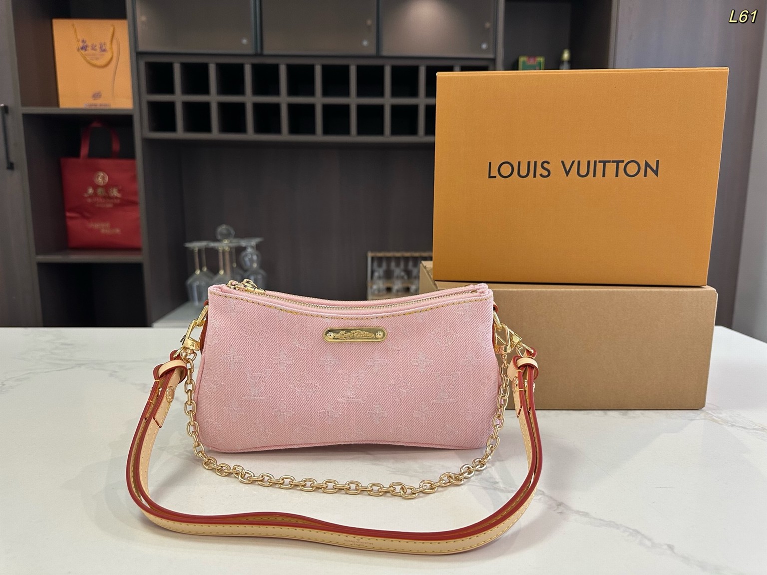 Louis Vuitton Liv Dual-zip Pochette, Compact Chic, Timeless Allure, Three Ways To Carry, Endless Ways To Shine