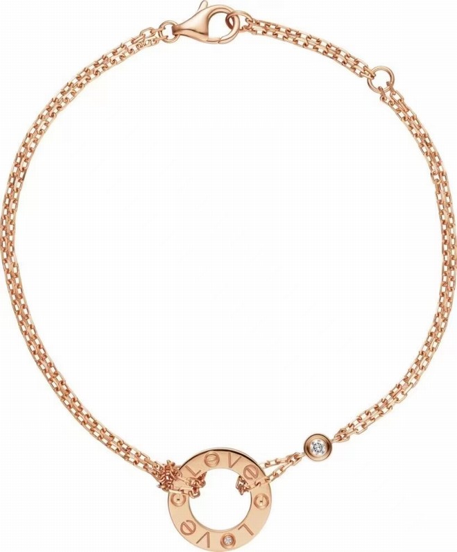 Cartier Single Diamond Love Bangle: Precision Crafted In V-gold, Capturing Cartier's Iconic Design Requires Masterful Precision.