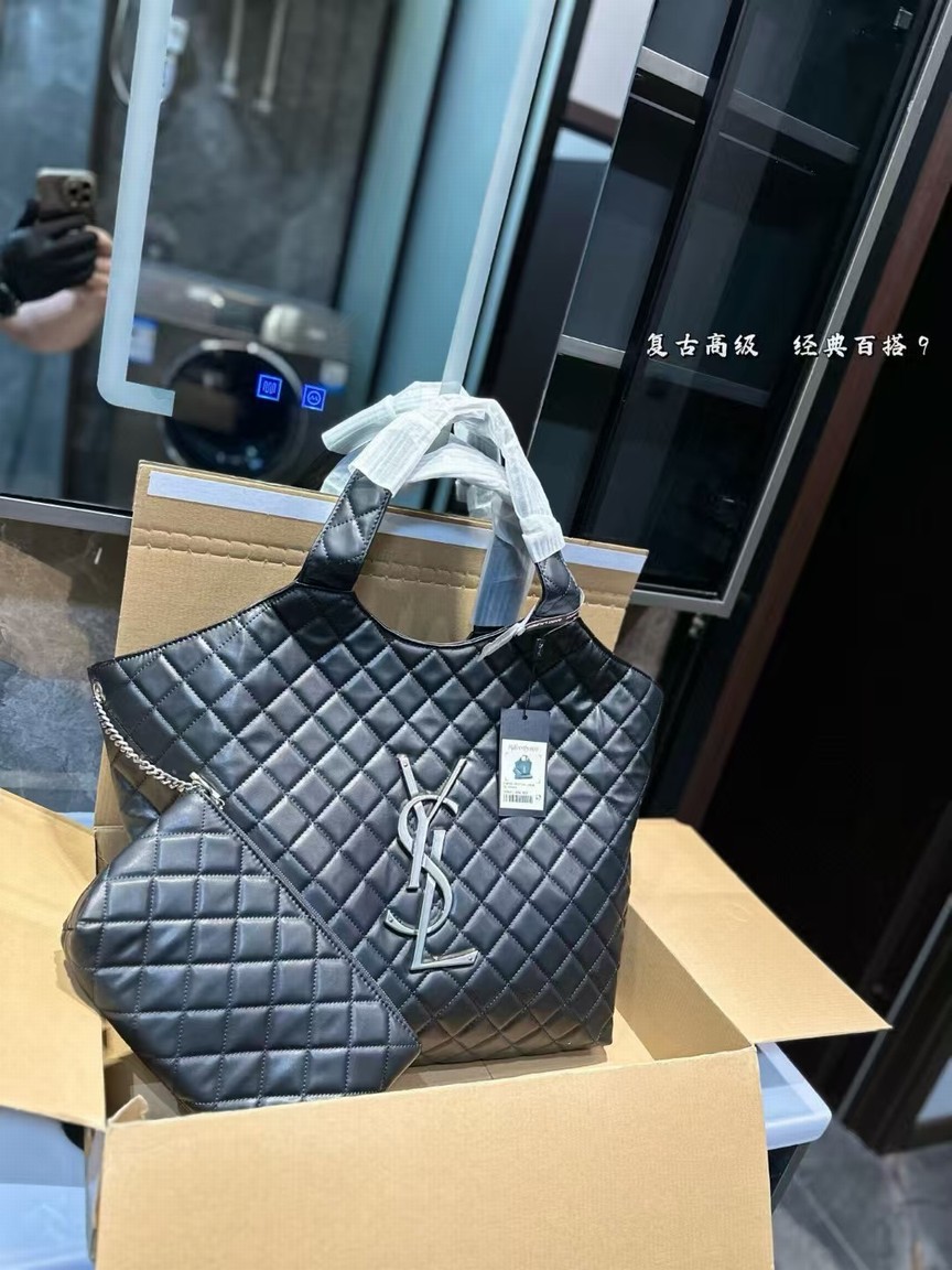 Ysl Saint Laurent Tote: The Epitome Of Style And Function, Designed For The Modern Woman Who Demands Both Serious Function And Undeniable Luxury.