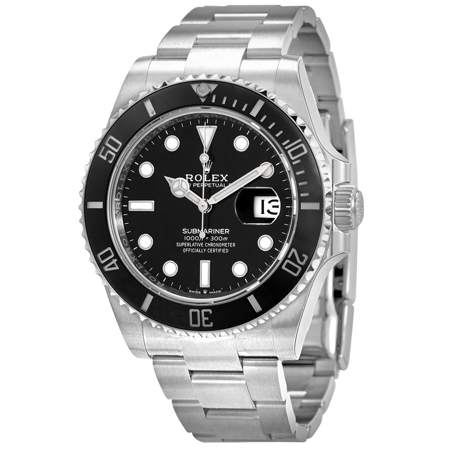 Replica Rolex Submariner Automatic Chronometer Black Dial Men's Watch 126610lnbkso